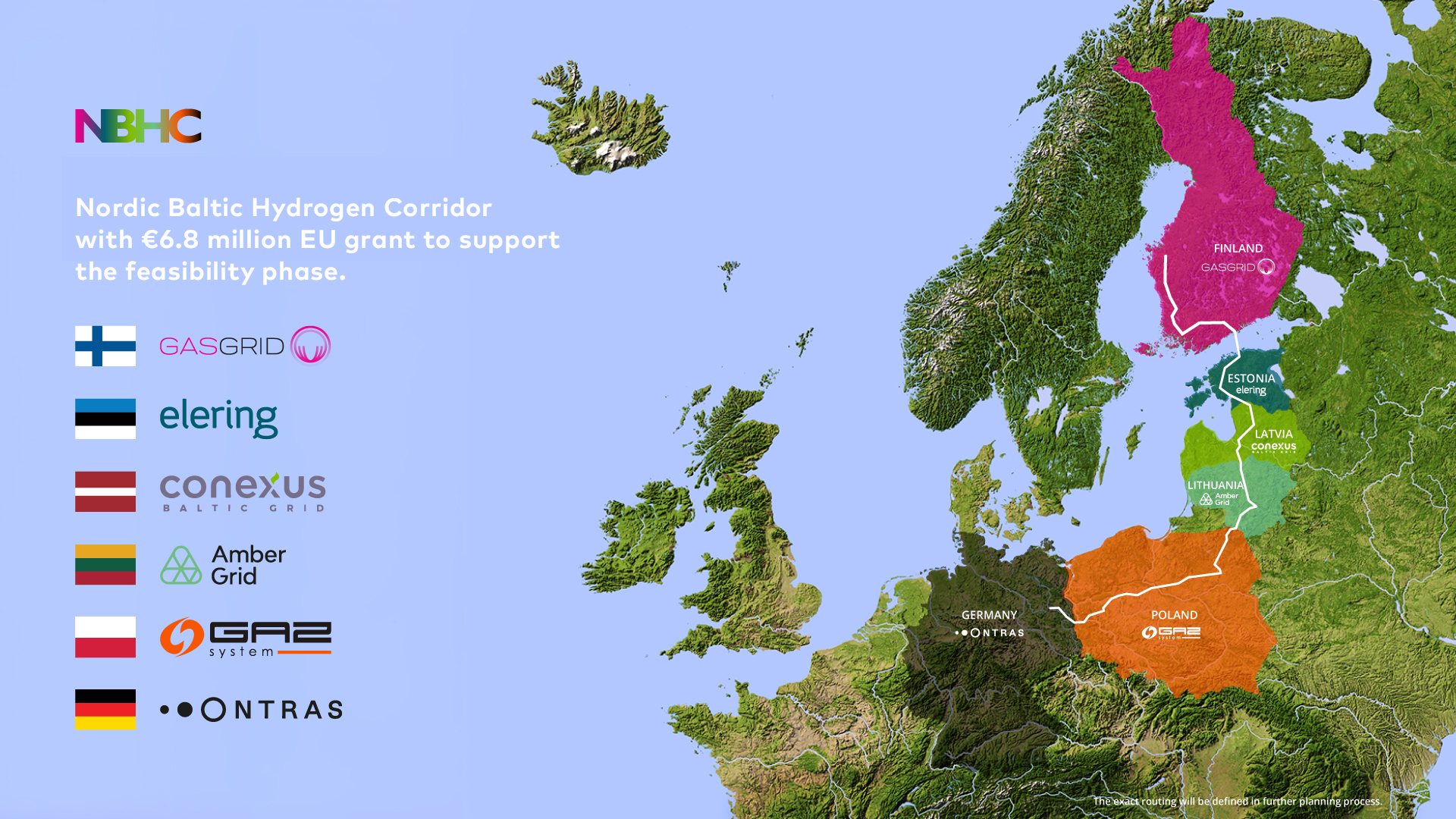 European Commission Allocates €6.8 Million for Nordic Baltic Hydrogen Corridor