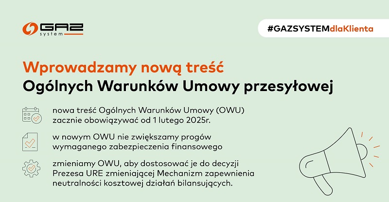 Ogólne Warunki Umowy Przesyłowej 